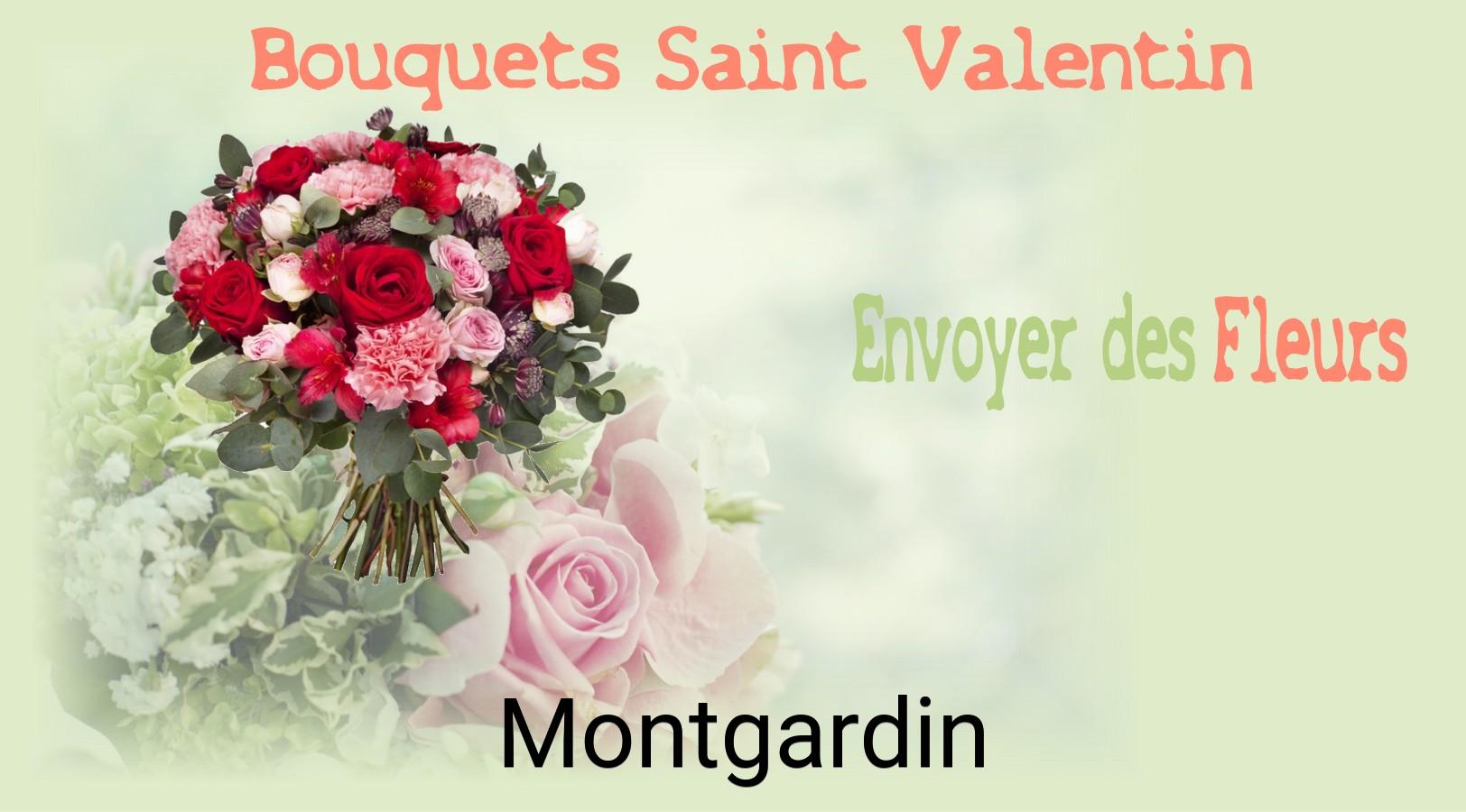 Roses de Saint-Valentin livrées à Montgardin